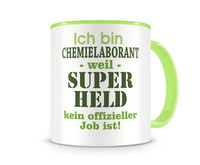 Tasse mit dem Motiv Ich bin Chemielaborant Tasse Modellnummer  grn 902/grn 902