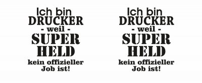 Tasse mit dem Motiv Ich bin Drucker - Ansicht 2