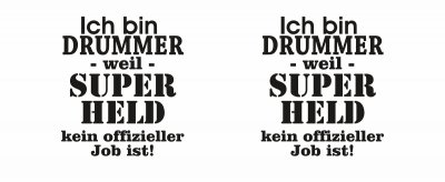 Tasse mit dem Motiv Ich bin Drummer - Ansicht 2