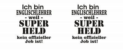 Tasse mit dem Motiv Ich bin Englischlehrer - Ansicht 2