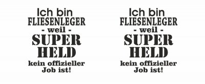 Tasse mit dem Motiv Ich bin Fliesenleger - Ansicht 2