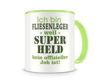 Tasse mit dem Motiv Ich bin Fliesenleger Tasse Modellnummer  grn 902/grn 902