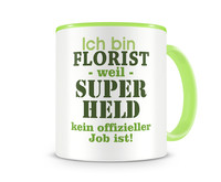 Tasse mit dem Motiv Ich bin Florist Tasse Modellnummer  grn 902/grn 902