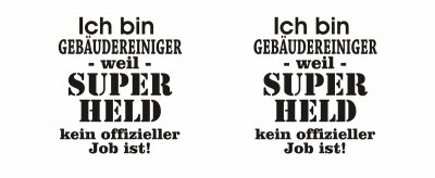 Tasse mit dem Motiv Ich bin Gebudereiniger - Ansicht 2