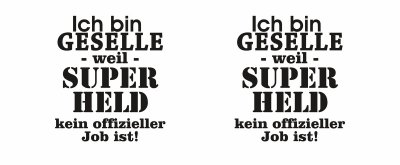 Tasse mit dem Motiv Ich bin Geselle - Ansicht 2