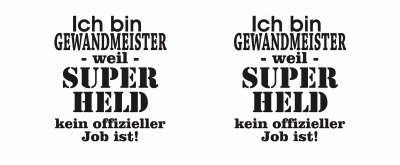 Tasse mit dem Motiv Ich bin Gewandmeister - Ansicht 2