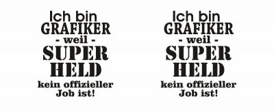 Tasse mit dem Motiv Ich bin Grafiker - Ansicht 2