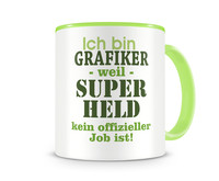 Tasse mit dem Motiv Ich bin Grafiker Tasse Modellnummer  grn 902/grn 902