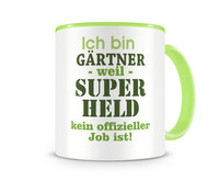 Tasse mit dem Motiv Ich bin Grtner Tasse Modellnummer  grn 902/grn 902