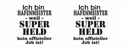 Tasse mit dem Motiv Ich bin Hafenmeister - Ansicht 2