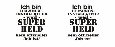 Tasse mit dem Motiv Ich bin Heizungsinstallateur - Ansicht 2