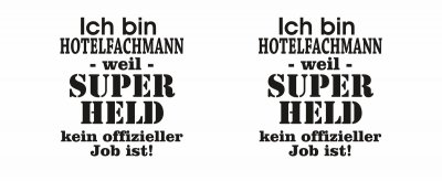 Tasse mit dem Motiv Ich bin Hotelfachmann - Ansicht 2