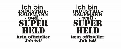Tasse mit dem Motiv Ich bin Industriekaufmann - Ansicht 2