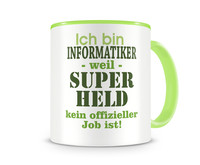 Tasse mit dem Motiv Ich bin Informatiker Tasse Modellnummer  grn 902/grn 902