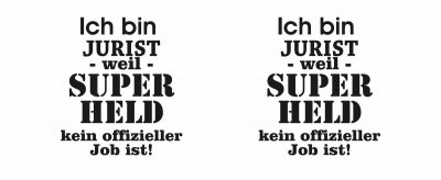 Tasse mit dem Motiv Ich bin Jurist - Ansicht 2