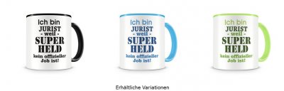 Tasse mit dem Motiv Ich bin Jurist - Ansicht 3