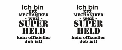 Tasse mit dem Motiv Ich bin KFZ-Mechaniker - Ansicht 2
