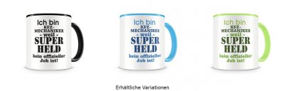 Tasse mit dem Motiv Ich bin KFZ-Mechaniker Tasse