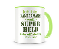 Tasse mit dem Motiv Ich bin Kameramann Tasse Modellnummer  grn 902/grn 902