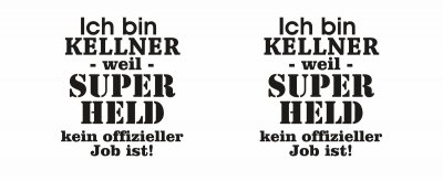 Tasse mit dem Motiv Ich bin Kellner - Ansicht 2