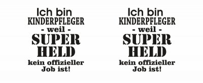 Tasse mit dem Motiv Ich bin Kinderpfleger - Ansicht 2