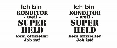 Tasse mit dem Motiv Ich bin Konditor - Ansicht 2