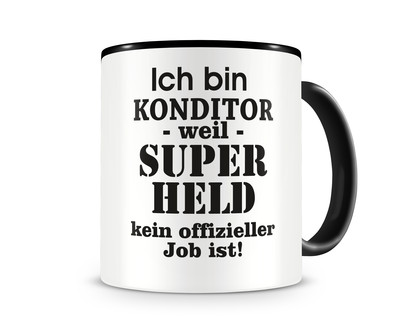 Tasse mit dem Motiv Ich bin Konditor