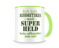 Tasse mit dem Motiv Ich bin Kosmetiker Tasse Modellnummer  grn 902/grn 902