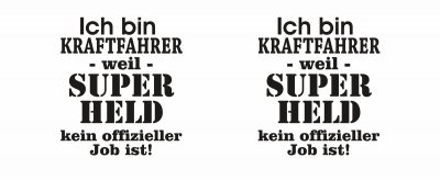 Tasse mit dem Motiv Ich bin Kraftfahrer - Ansicht 2