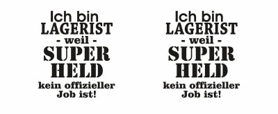 Tasse mit dem Motiv Ich bin Lagerist - Ansicht 2