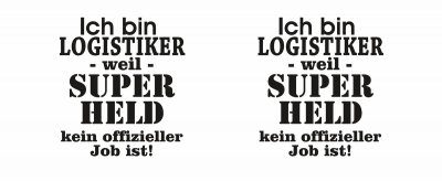 Tasse mit dem Motiv Ich bin Logistiker - Ansicht 2