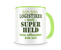 Tasse mit dem Motiv Ich bin Logistiker Tasse Modellnummer  grn 902/grn 902