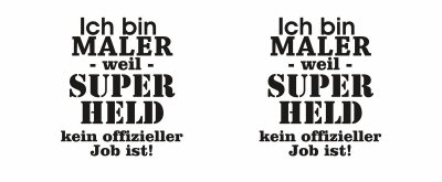 Tasse mit dem Motiv Ich bin Maler - Ansicht 2