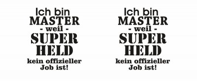 Tasse mit dem Motiv Ich bin Master - Ansicht 2