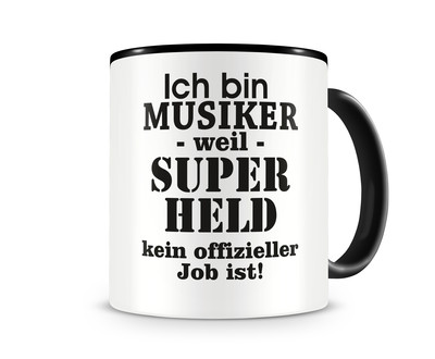 Tasse mit dem Motiv Ich bin Musiker