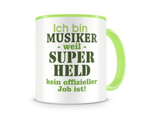 Tasse mit dem Motiv Ich bin Musiker Tasse Modellnummer  grn 902/grn 902