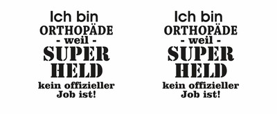 Tasse mit dem Motiv Ich bin Orthopde - Ansicht 2
