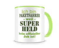 Tasse mit dem Motiv Ich bin Paketfahrer Tasse Modellnummer  grn 902/grn 902