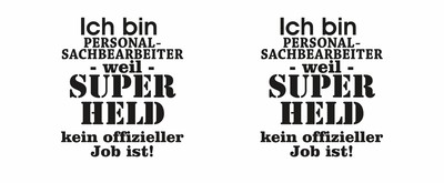 Tasse mit dem Motiv Ich bin Personalsachbearbeiter - Ansicht 2