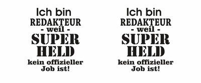 Tasse mit dem Motiv Ich bin Redakteur - Ansicht 2
