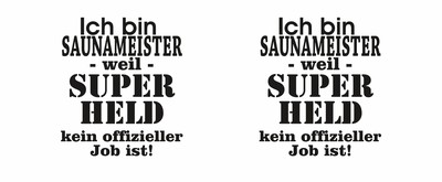 Tasse mit dem Motiv Ich bin Saunameister - Ansicht 2