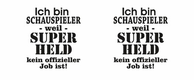 Tasse mit dem Motiv Ich bin Schauspieler - Ansicht 2