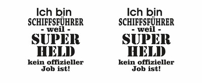 Tasse mit dem Motiv Ich bin Schiffsf�hrer - Ansicht 2