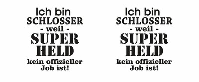 Tasse mit dem Motiv Ich bin Schlosser - Ansicht 2