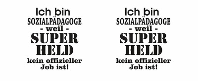 Tasse mit dem Motiv Ich bin Sozialpdagoge - Ansicht 2
