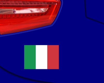 Aufkleber Set Italien Autoaufkleber 10 Flaggen Set - Ansicht 3