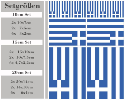 Aufkleber Set Griechenland Autoaufkleber 10 Flaggen Set - Ansicht 2