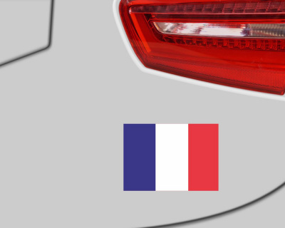 Aufkleber Set Frankreich Autoaufkleber 10 Flaggen Set - Ansicht 3