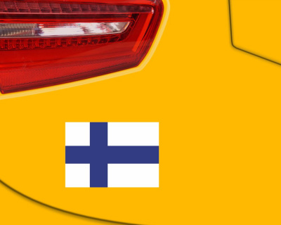 Aufkleber Set Finnland Autoaufkleber 10 Flaggen Set - Ansicht 3