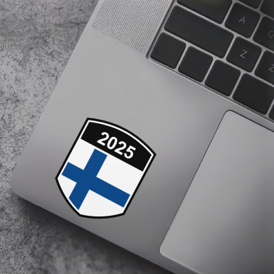 Finnland Wappen mit Jahreszahl Autoaufkleber - Ansicht 7